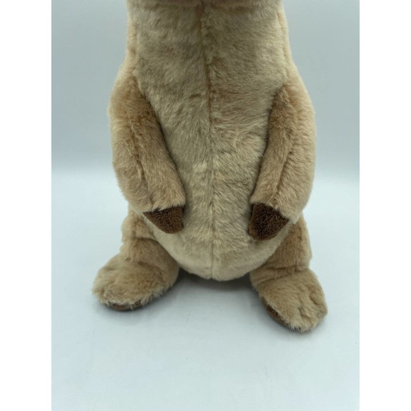 Meerkat Plush Stuffed Animal 11" Standing Destination Nation Plush Doll Zoo - Picture 2 of 6